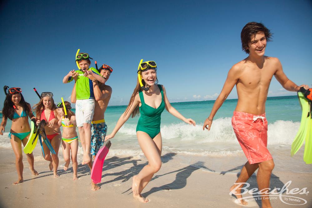 Your Family's Dream Vacation Becomes Reality at Beaches Turks & Caicos background