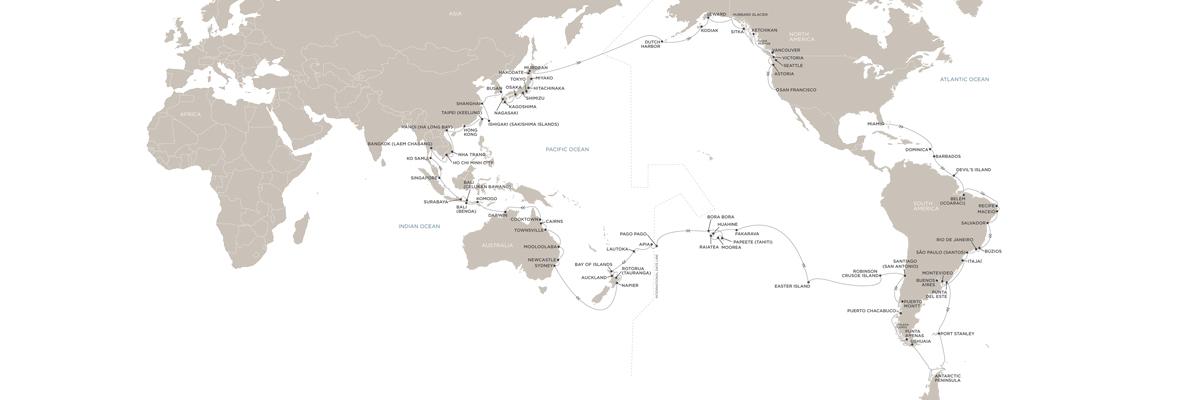 2025 World Cruise - Only a Few Suites Left - Book Now