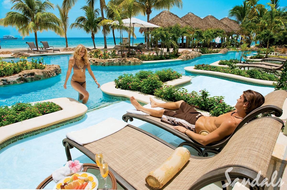 Sandals Negril Resort Offers Vegan Travellers Rest, Relaxing and Luxury While on Vacation! - background banner